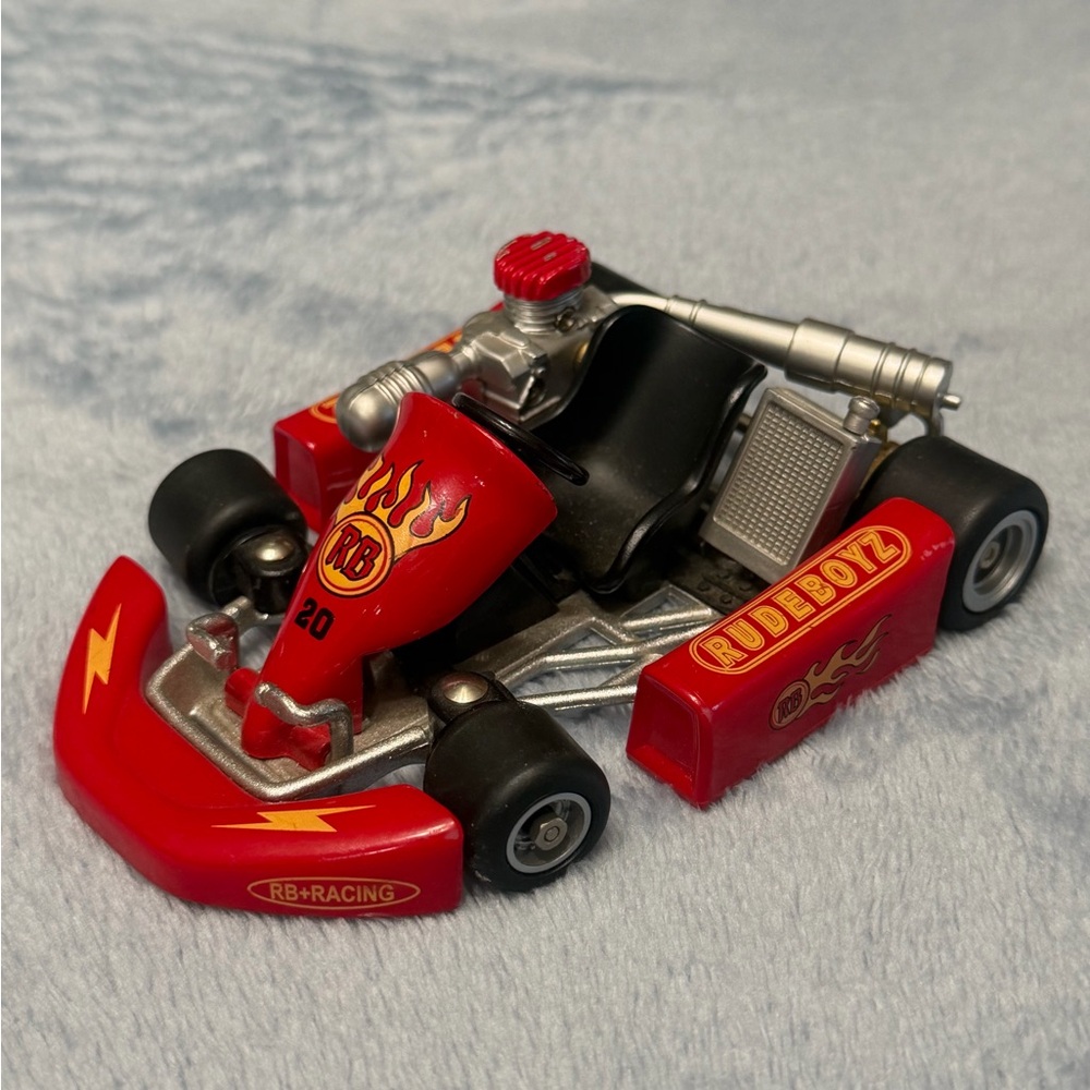 Red Racing Go-Kart Toy